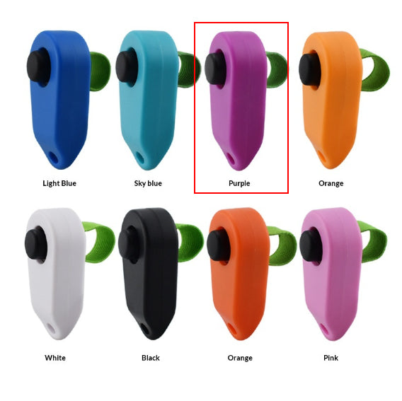 KFX-7810365 Hand-Activated Clicker Training Tool for Dog Obedience - Multiple Colors Available