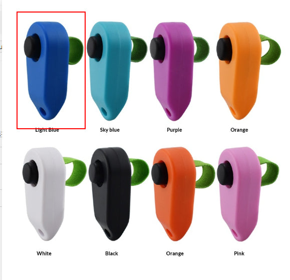 KFX-7810365 Hand-Activated Clicker Training Tool for Dog Obedience - Multiple Colors Available