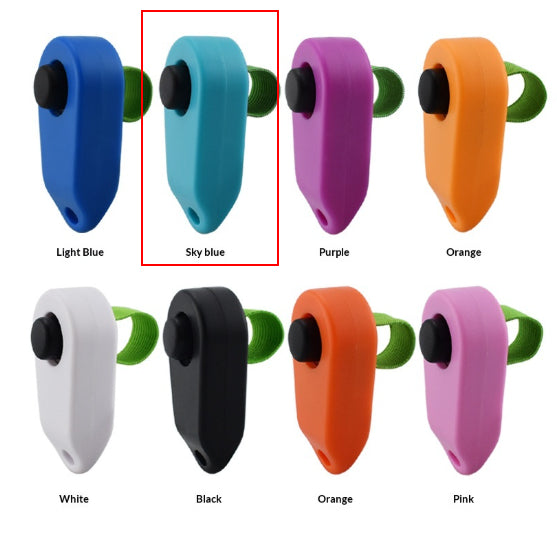 KFX-7810365 Hand-Activated Clicker Training Tool for Dog Obedience - Multiple Colors Available