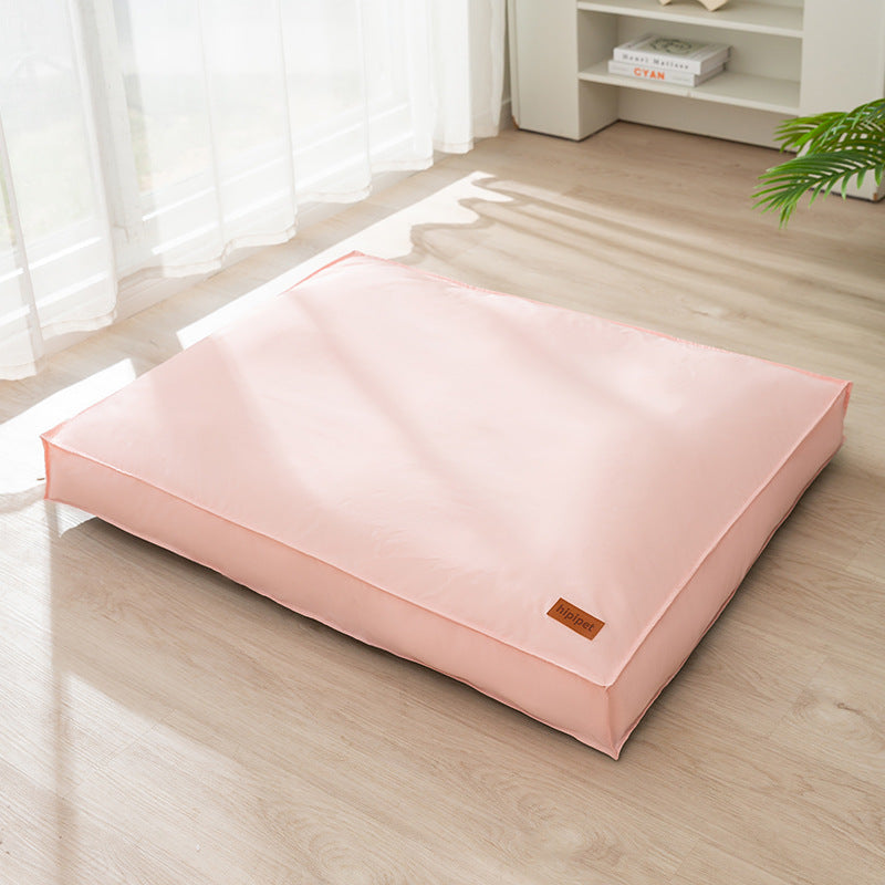 KFX-7821117 Memory Foam Waterproof Pet Bed Mat for Small to Large Dogs and Cats, Removable and Washable with Non-Slip Bottom