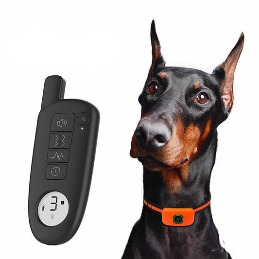 KFX-7826493 Dog Training Device with LED Digital Display and Remote Control for Bark Control