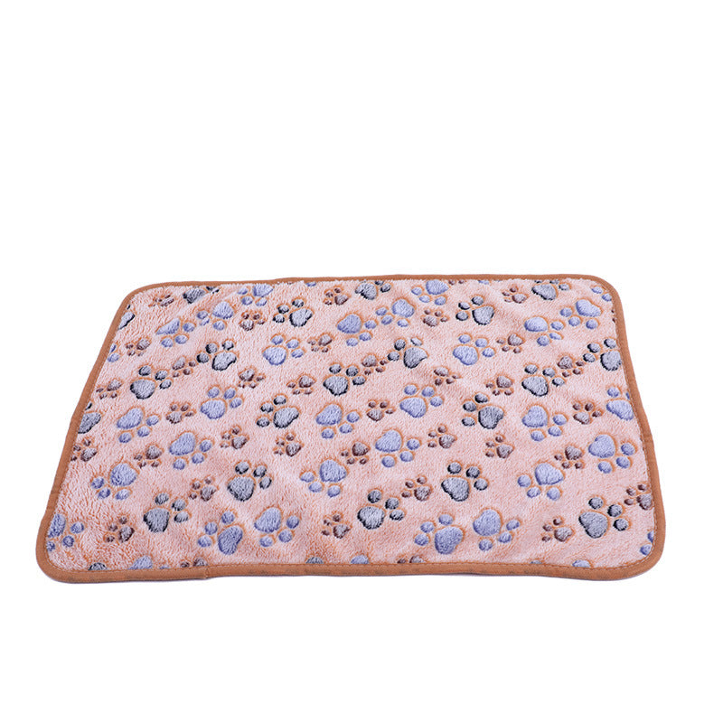 KFX-7828669 Cozy Flannel Pet Blanket for Dogs and Cats in Various Colors and Sizes