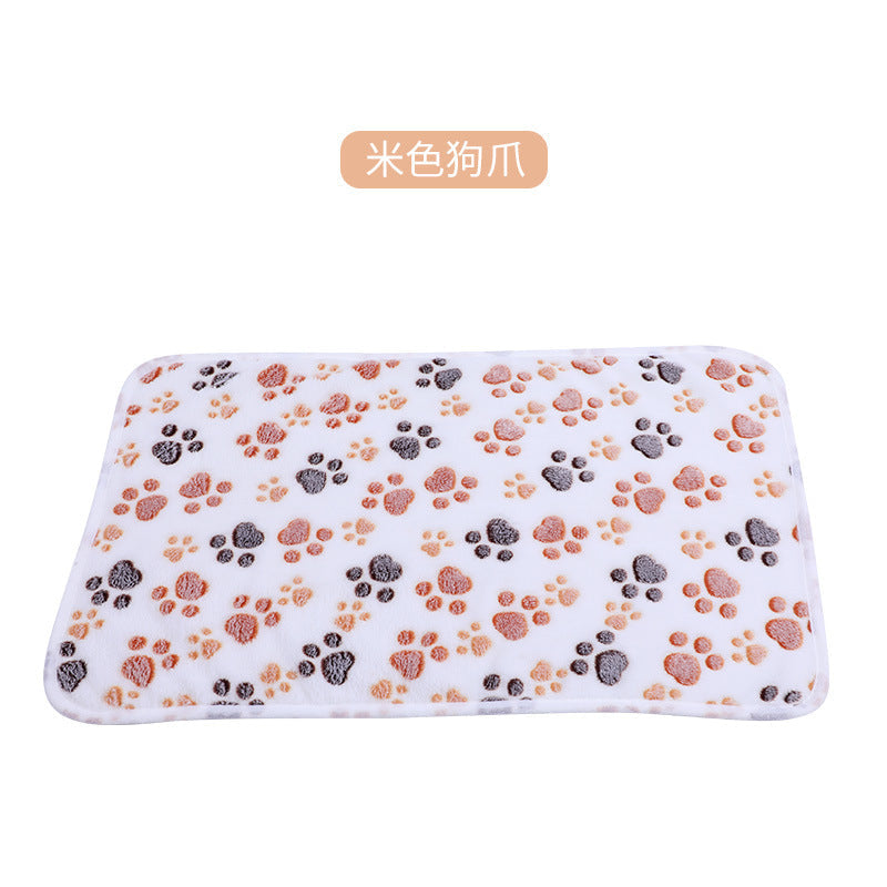 KFX-7828669 Cozy Flannel Pet Blanket for Dogs and Cats in Various Colors and Sizes
