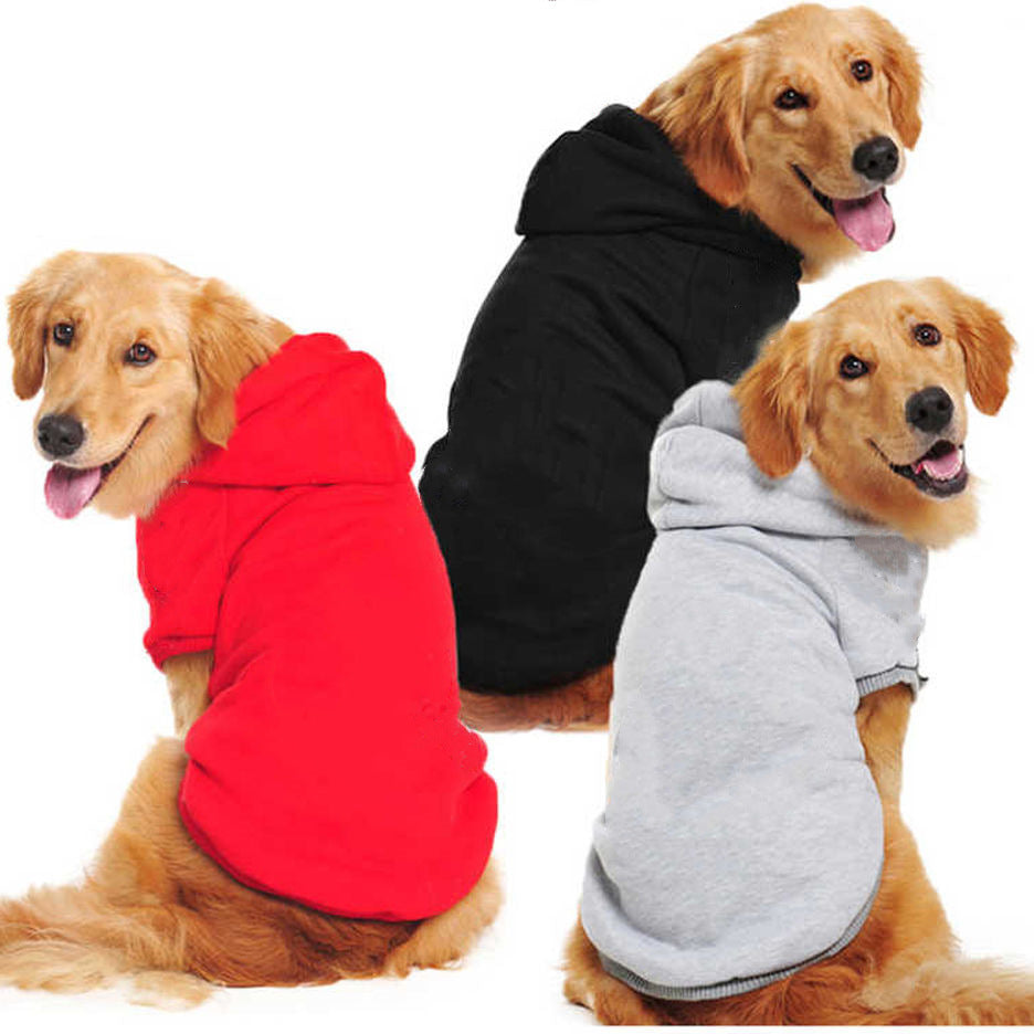 KFX-7836733 Solid Color Dog Sweaters - Casual Pet Apparel in Various Sizes and Colors