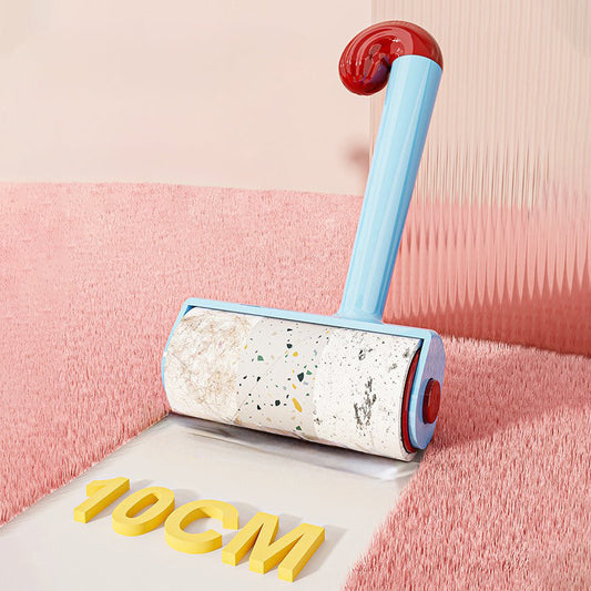 KFX-7838141 Pet Hair Removal Sticky Roller with Replaceable Paper for Multi-Material Clothing and Furniture