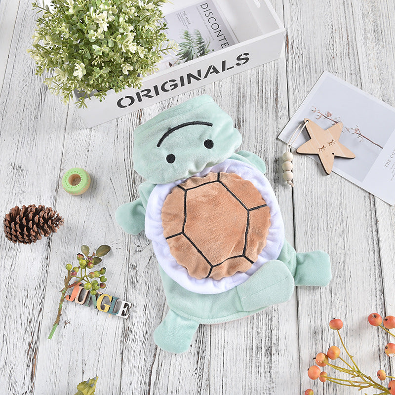 KFX-7840701 Smiley Turtle Pet Clothing for Dogs - Casual Style, Sizes S-2XL