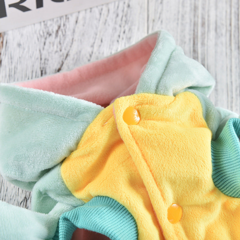KFX-7840701 Smiley Turtle Pet Clothing for Dogs - Casual Style, Sizes S-2XL