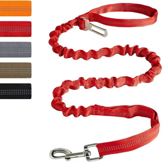 KFX-7842109 Reflective Polyester Dog Rope Leash - Large Size, Multiple Colors Available, Free Size (2.5X110-170CM)