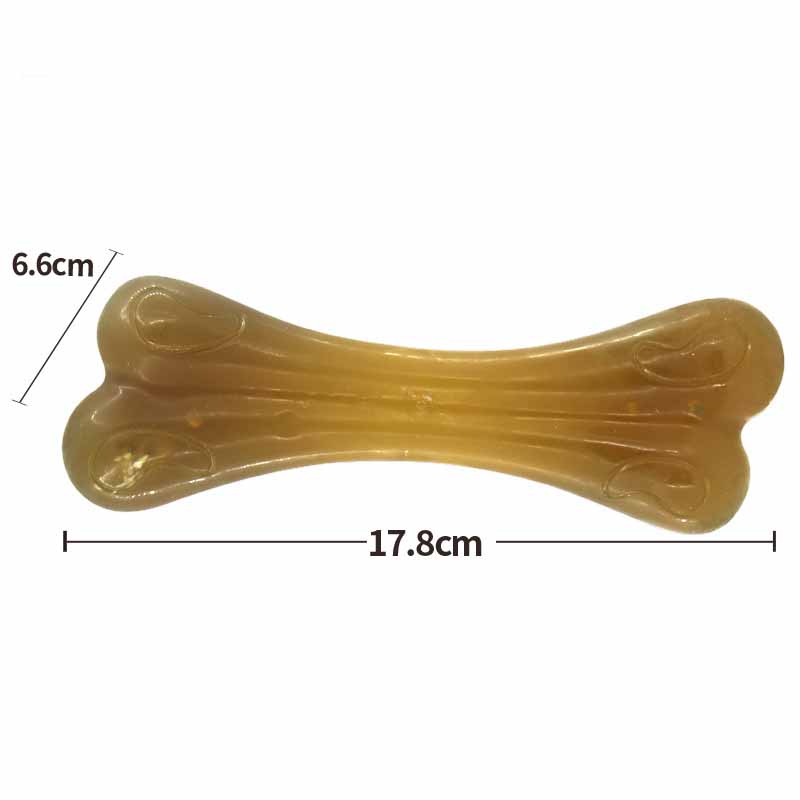 KFX-7843133 Double-Headed Arched Bone & Skull Chew Toy for All Dog Sizes