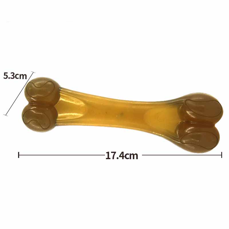KFX-7843133 Double-Headed Arched Bone & Skull Chew Toy for All Dog Sizes