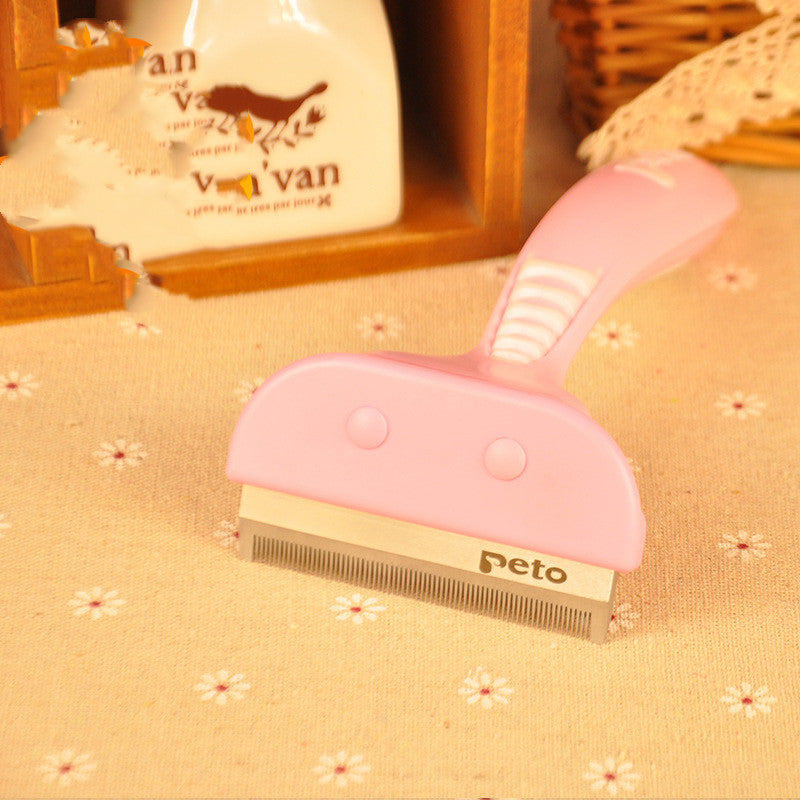 KFX-7849661 Pet Hair Cleaner for Dogs and Cats - Engineering Plastic & Stainless Steel, Cherry Blossom, Mint, and Gray