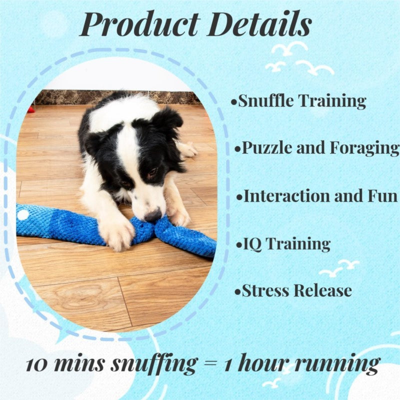KFX-7852221 Interactive Plush Dog Puzzle Toy for IQ Training and Foraging Instincts