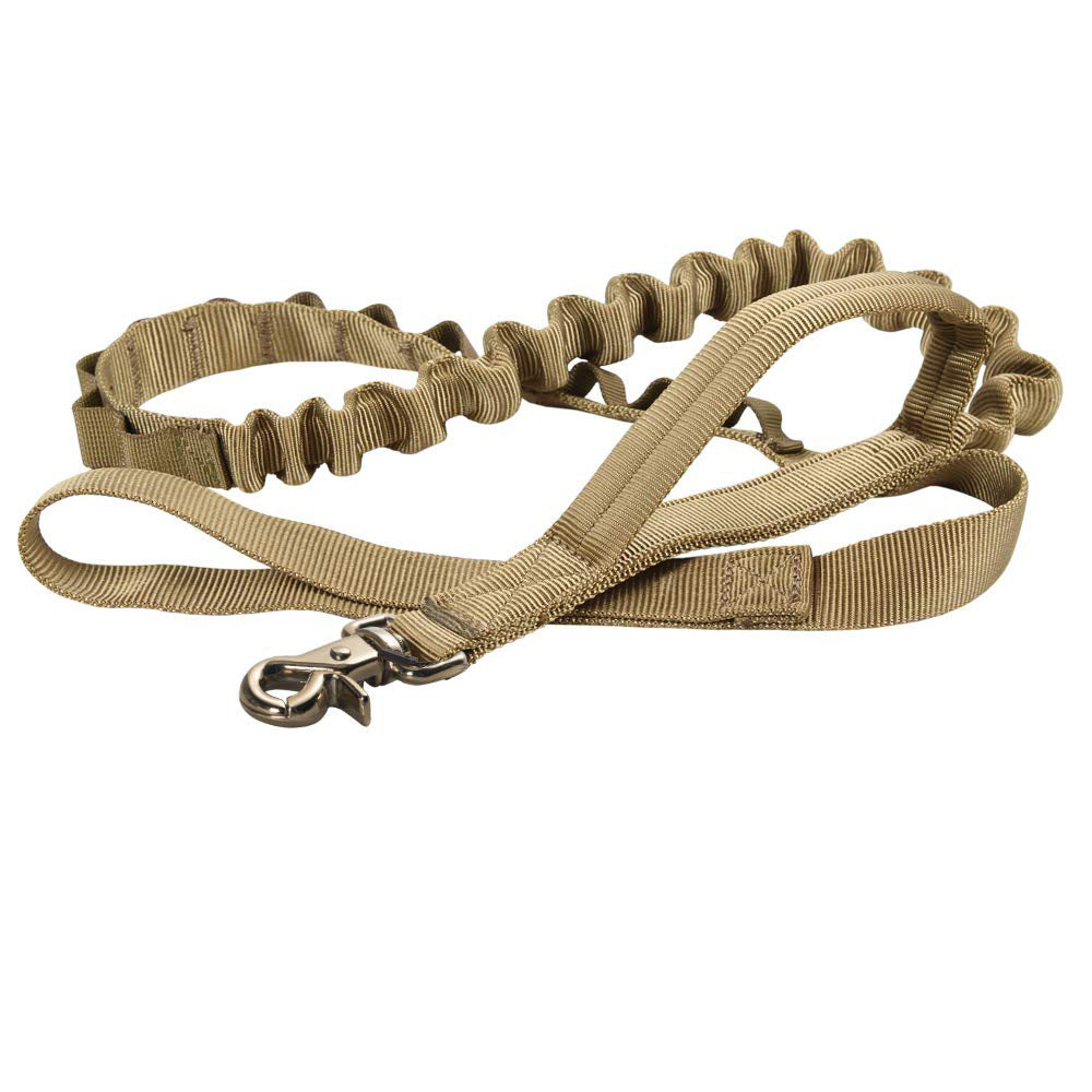 KFX-7853629 Elastic Dog Leash with Anti-Fall Design - Retractable, Ergonomic, and Easy to Control