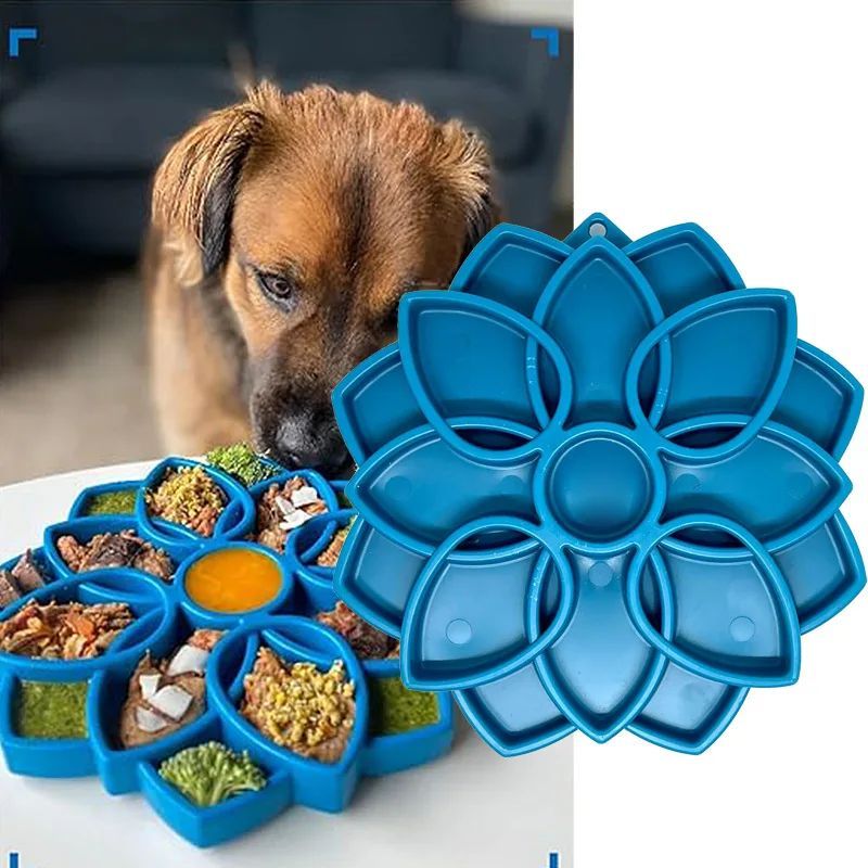 KFX-7854013 Pet Slow Feeding Tray for Dogs and Cats - Easy to Clean, Durable Licking Mat