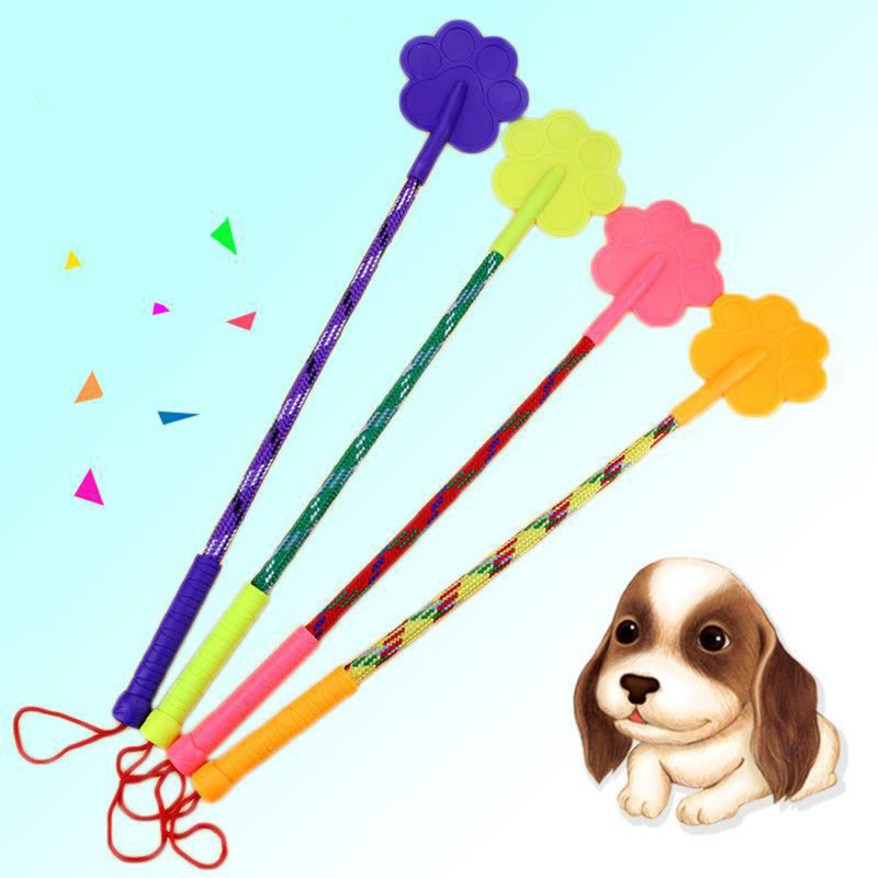 KFX-7857085 Dog Training Clicker Stick - Target Wand for Effective Pet Training, TPR and Polyester Fabric, 43cm & 62cm Options