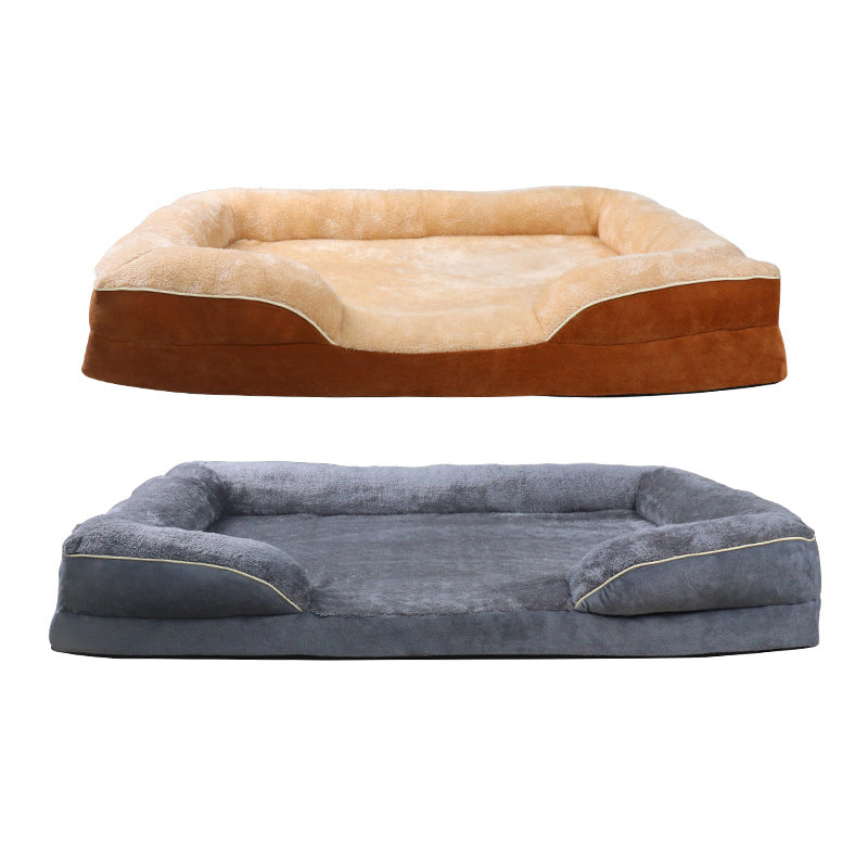 KFX-7857853 All-Season Detachable Pet Bed Mat for Cats - Available in Dark Gray, Blue, and Khaki