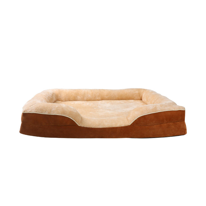 KFX-7857853 All-Season Detachable Pet Bed Mat for Cats - Available in Dark Gray, Blue, and Khaki