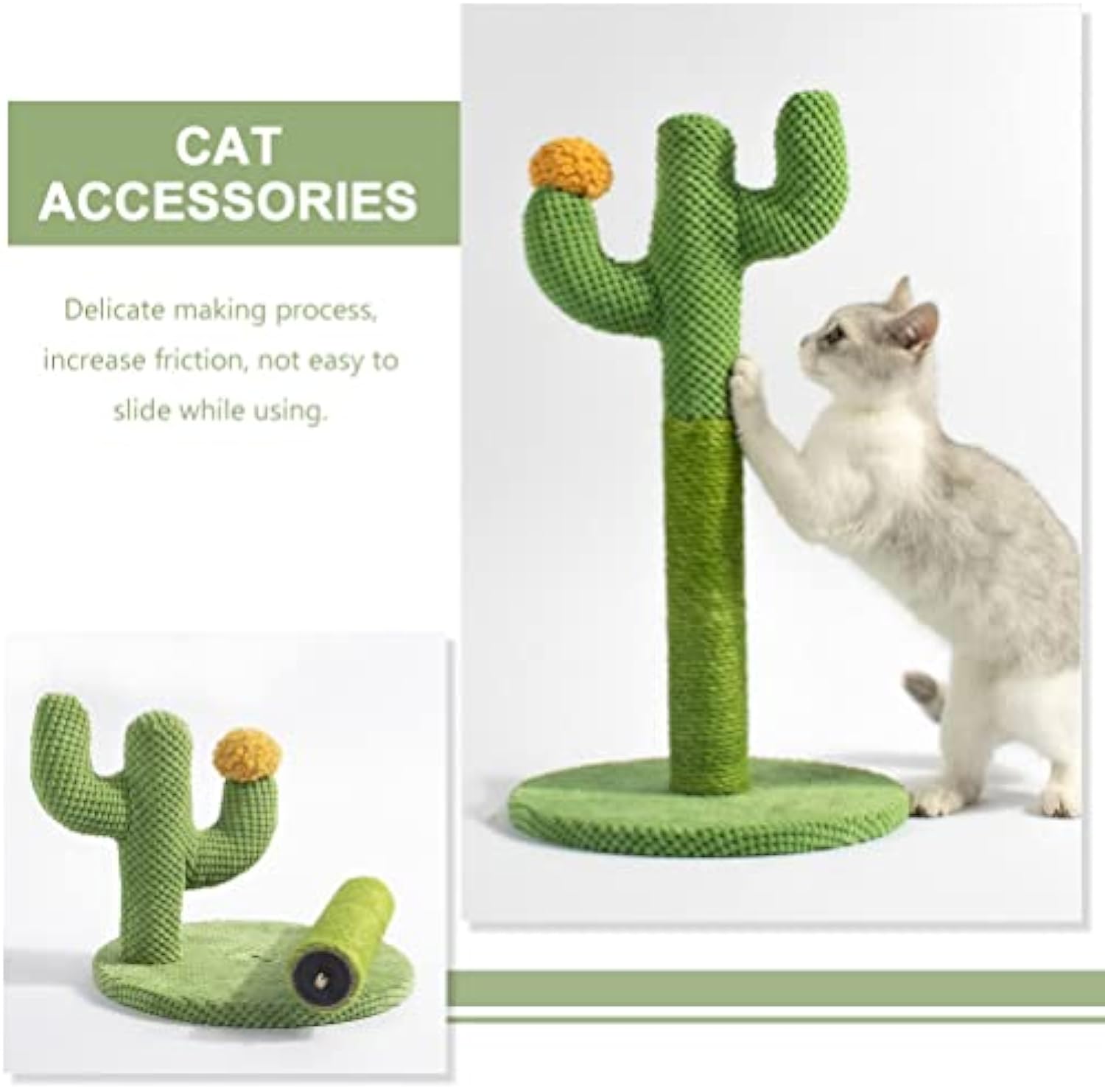 KFX-7861053 Eco-Friendly Cat Scratching Board with Indoor Plant Design and Claw Care Features