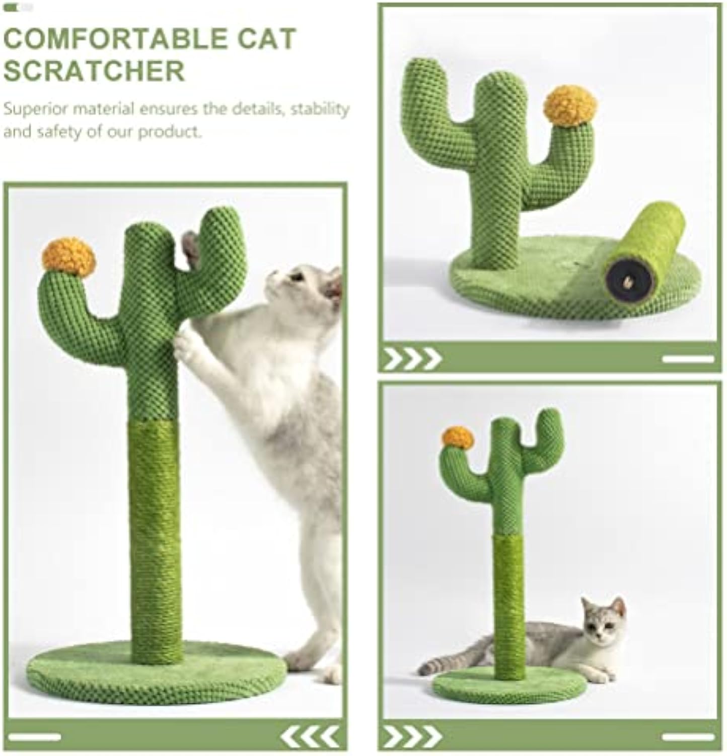 KFX-7861053 Eco-Friendly Cat Scratching Board with Indoor Plant Design and Claw Care Features