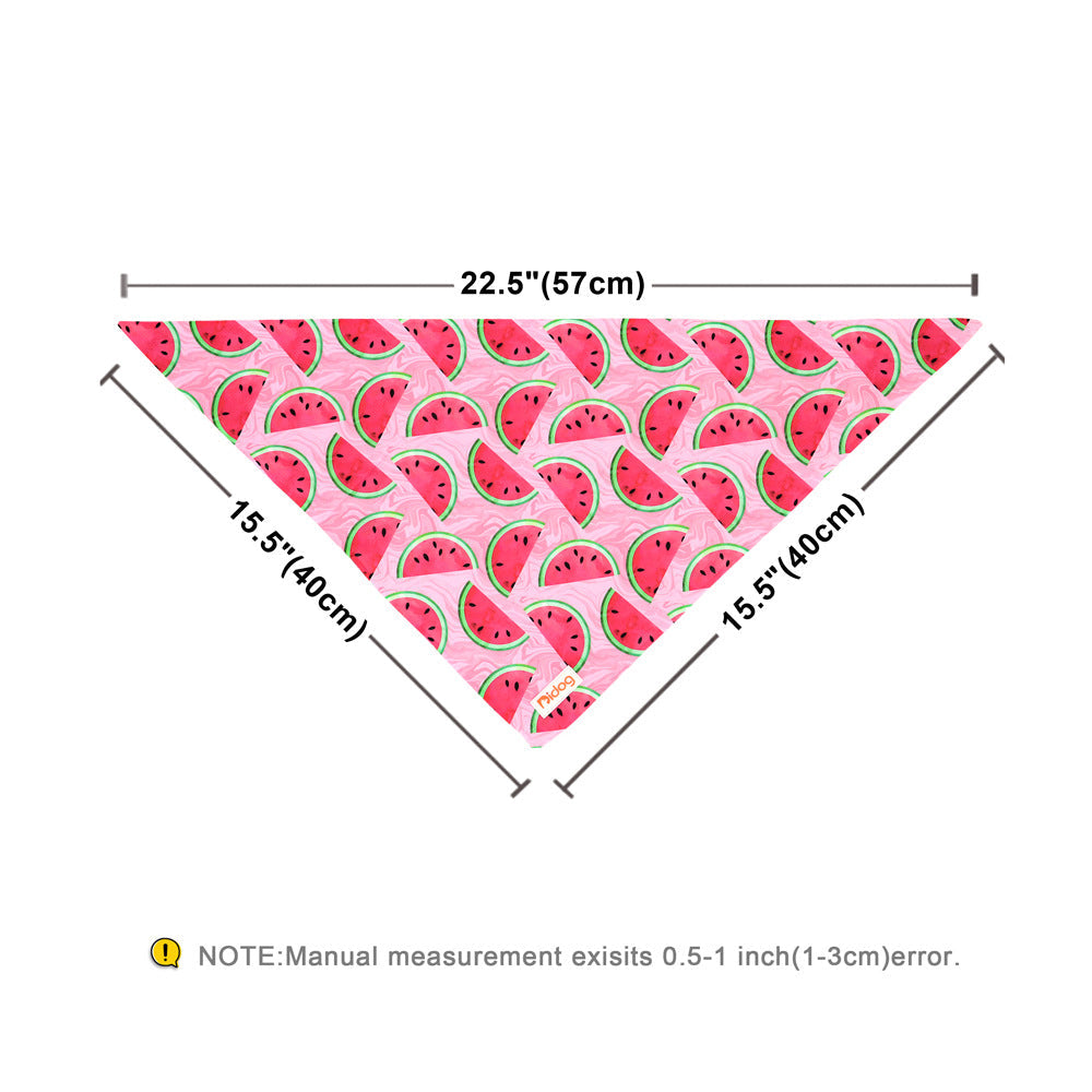 KFX-7861821 Stylish Soft Cotton Dog Scarf in Multiple Colors - 57cm