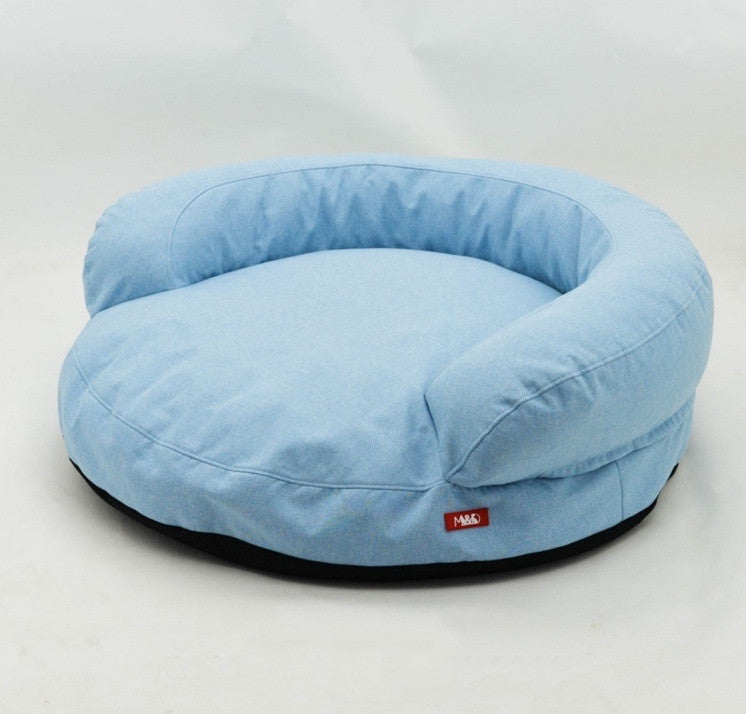 KFX-7863613 Removable and Washable Dog and Cat Kennel with Embroidered Characters in Various Stylish Colors