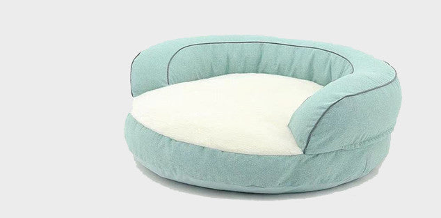 KFX-7863613 Removable and Washable Dog and Cat Kennel with Embroidered Characters in Various Stylish Colors