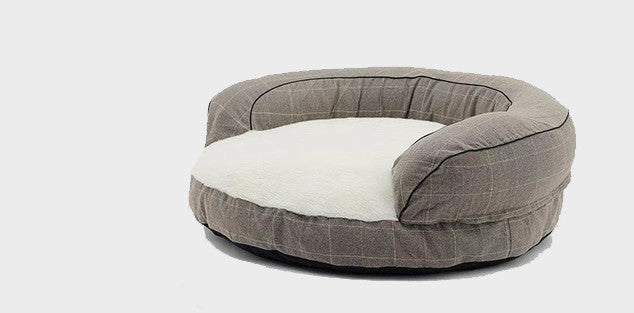 KFX-7863613 Removable and Washable Dog and Cat Kennel with Embroidered Characters in Various Stylish Colors