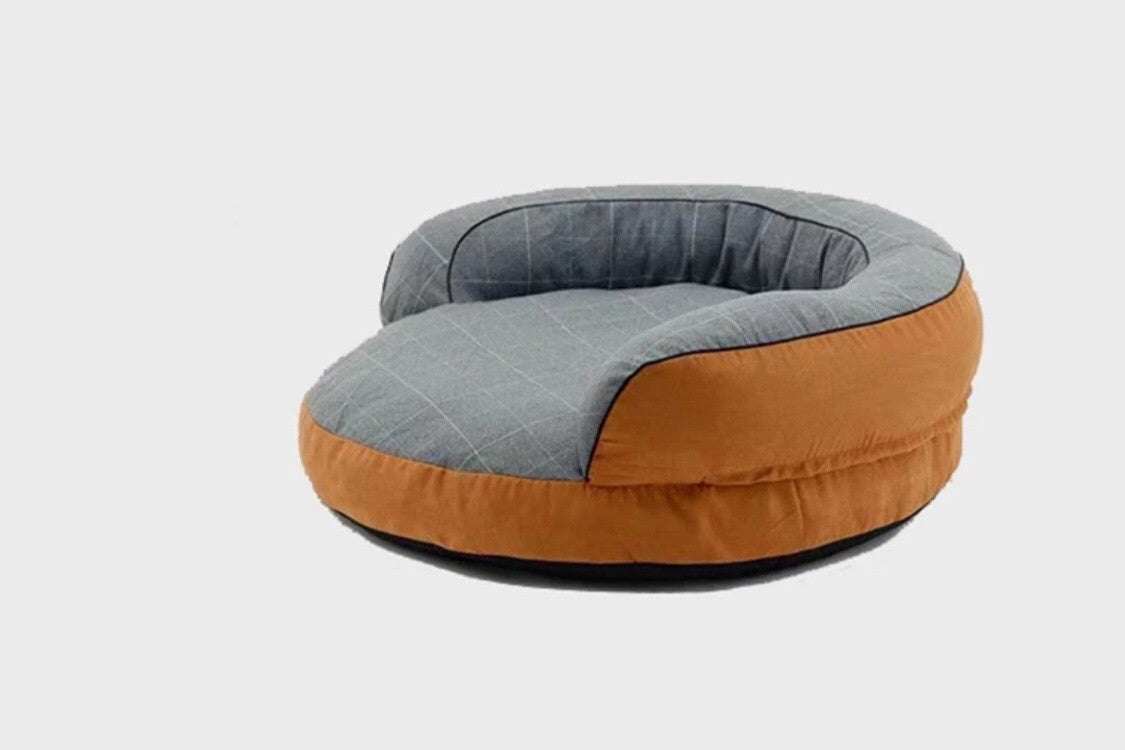 KFX-7863613 Removable and Washable Dog and Cat Kennel with Embroidered Characters in Various Stylish Colors