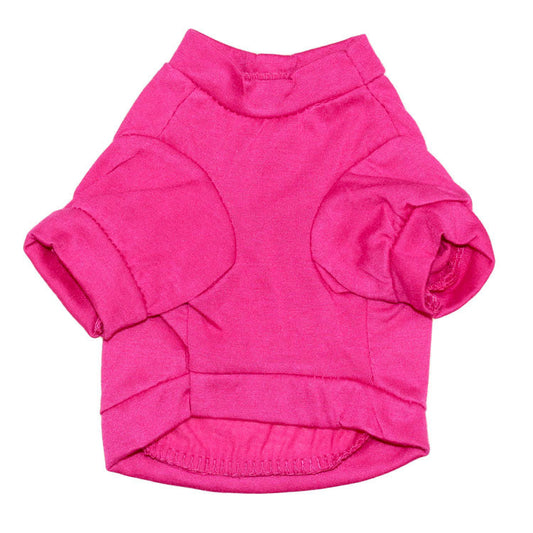 KFX-7863741 Kiss Print Cotton Jersey T-Shirt for Small Dogs - Comfortable Leisure Wear