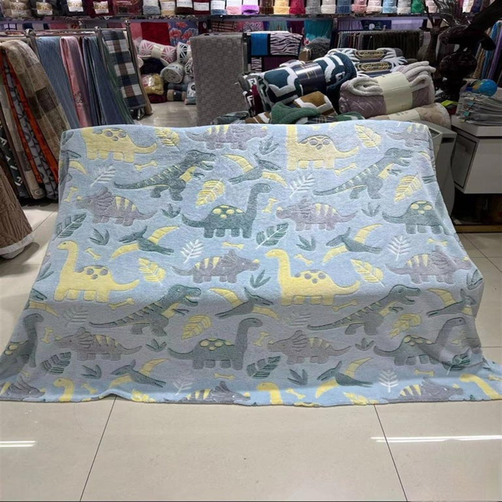 KFX-7866173 Cozy Flannel Glow-in-the-Dark Blanket for Comfortable Naps in Fun Designs