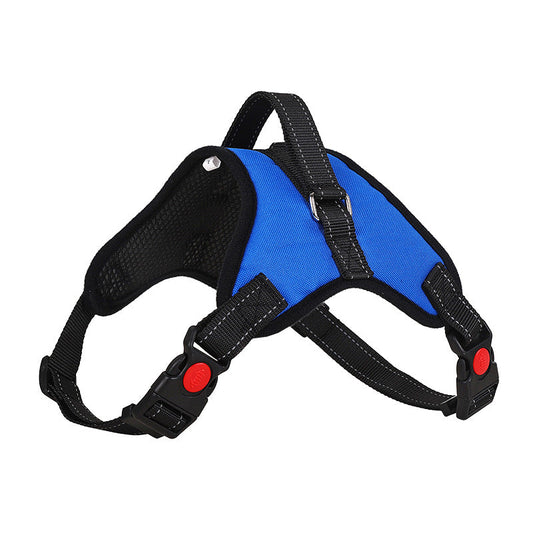 KFX-7874365 Double-Sided Breathable Nylon Traction Vest for Cats and Dogs - Available in Multiple Sizes and Colors