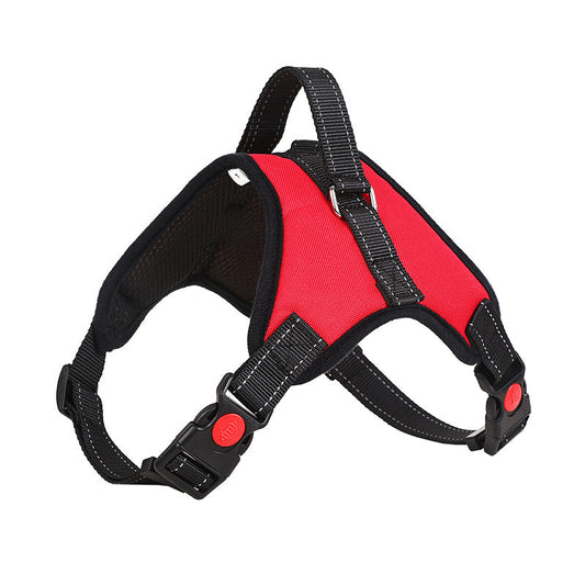 KFX-7874365 Double-Sided Breathable Nylon Traction Vest for Cats and Dogs - Available in Multiple Sizes and Colors