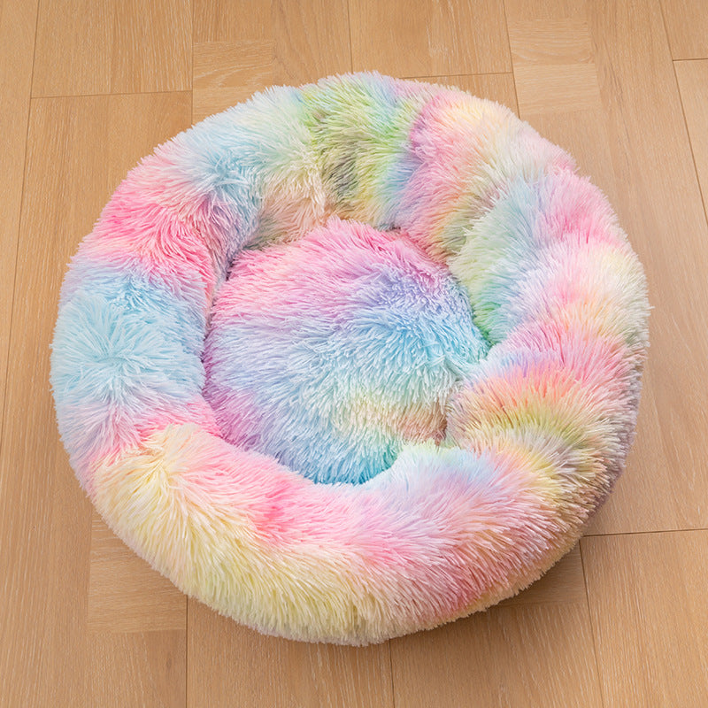 KFX-7880893 Winter Warm Pet Mat for Miniature Pinschers - Colorful, Soft, and Cozy Design