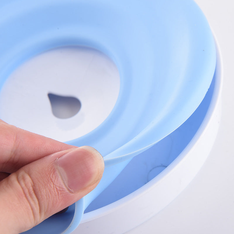 KFX-7886781 Automatic Pet Drinking Bowl with Floating Plate - Durable PS and PP + Silica Gel Material