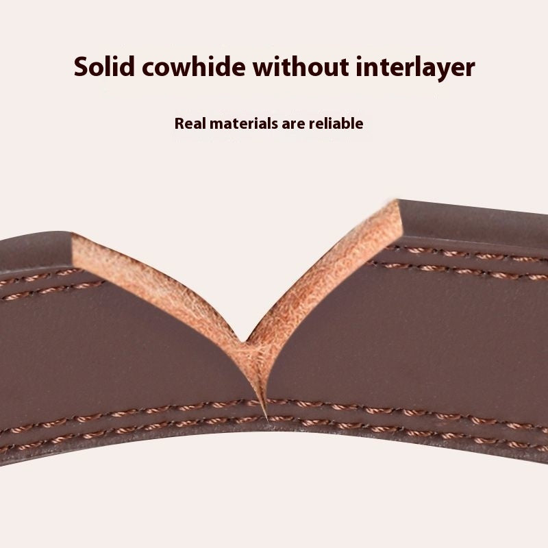 KFX-7889213 Medium Bell Anti-Lost Leather Pet Collar in Brown, Black, Green, and Pink