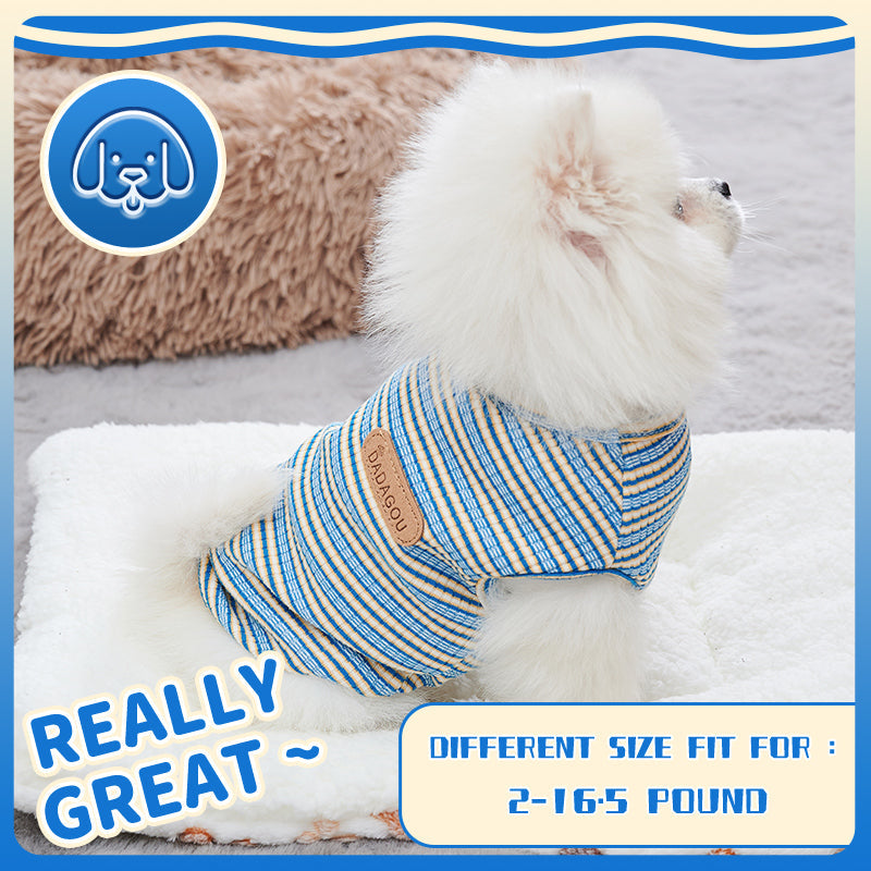 KFX-7889853 Cooling Vest for Small Dogs - Summer Fashion Pet Shirt for Chihuahuas and Other Breeds