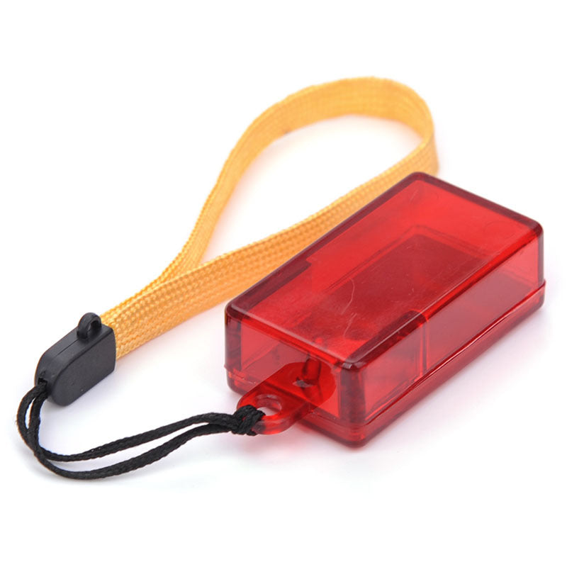 KFX-7892029 Square Clicker Training Device for Dogs - Lightweight Plastic, 6x2.8x1.8cm