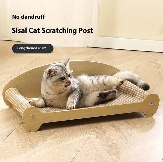 KFX-7892541 Large Sisal Cat Scratch Board – Japanese Style Elevated Design