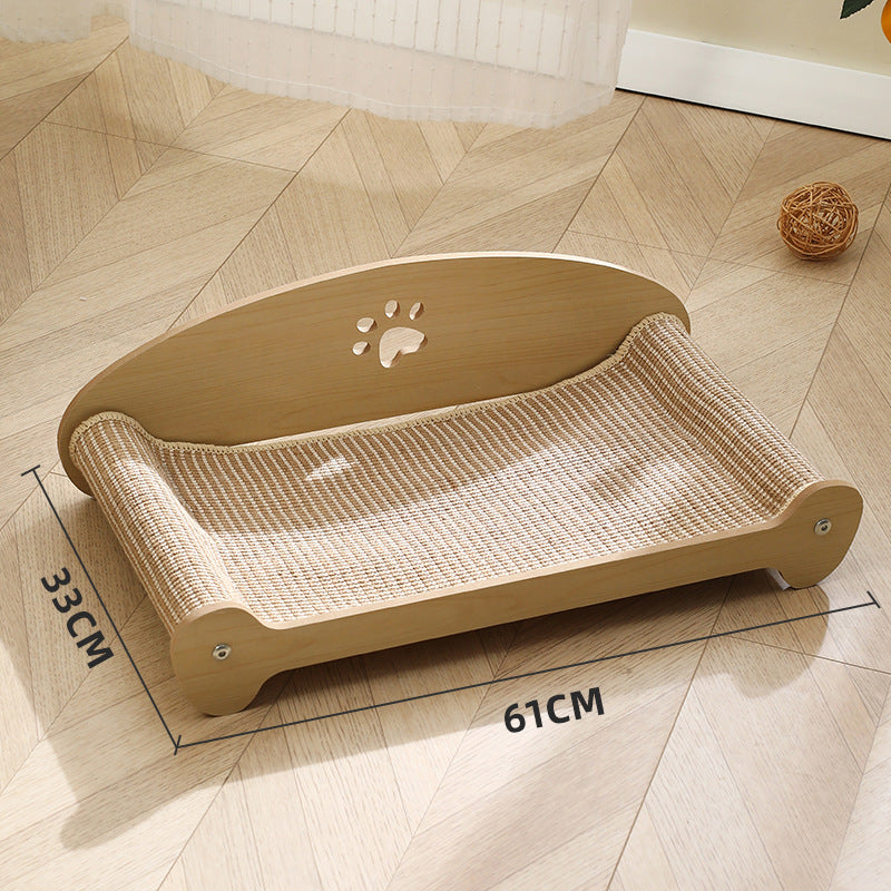 KFX-7892541 Large Sisal Cat Scratch Board – Japanese Style Elevated Design