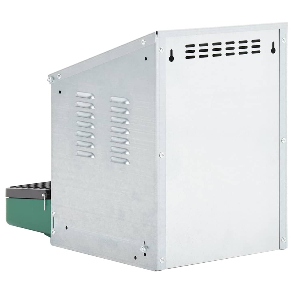 KFX-7893949 Roll-Up Nesting Box for Poultry with Automatic Egg Collection Tray and Bacteria-Resistant Mat