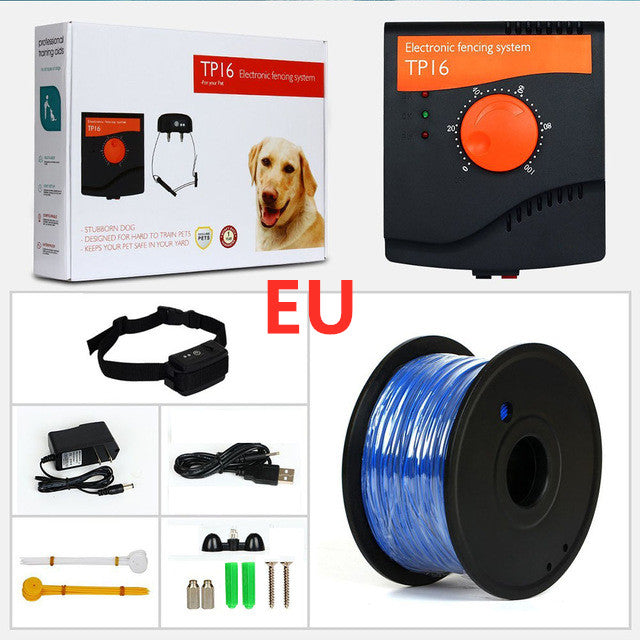 KFX-7895613 Invisible Pet Electronic Fence with Adjustable Sound and Shock Alerts, Waterproof Design
