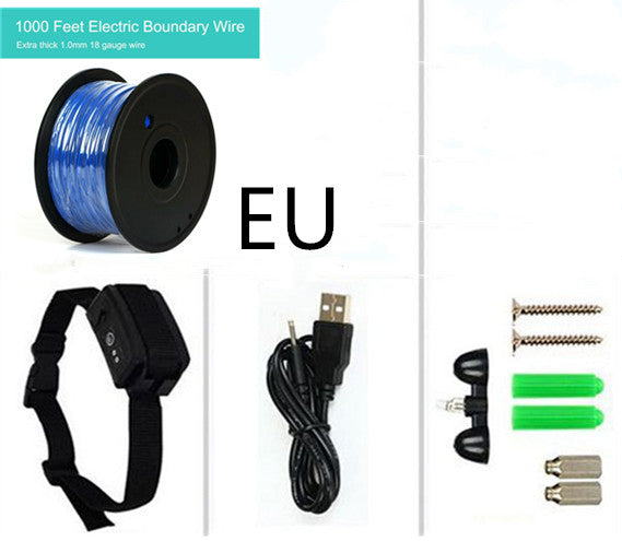 KFX-7895613 Invisible Pet Electronic Fence with Adjustable Sound and Shock Alerts, Waterproof Design