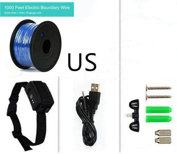 KFX-7895613 Invisible Pet Electronic Fence with Adjustable Sound and Shock Alerts, Waterproof Design