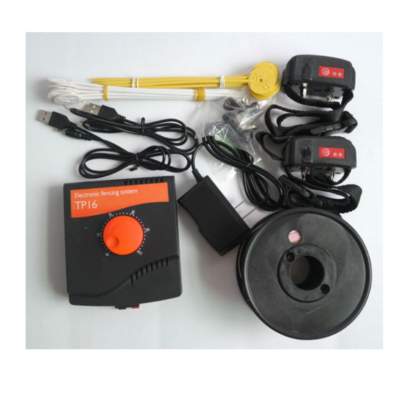 KFX-7895613 Invisible Pet Electronic Fence with Adjustable Sound and Shock Alerts, Waterproof Design