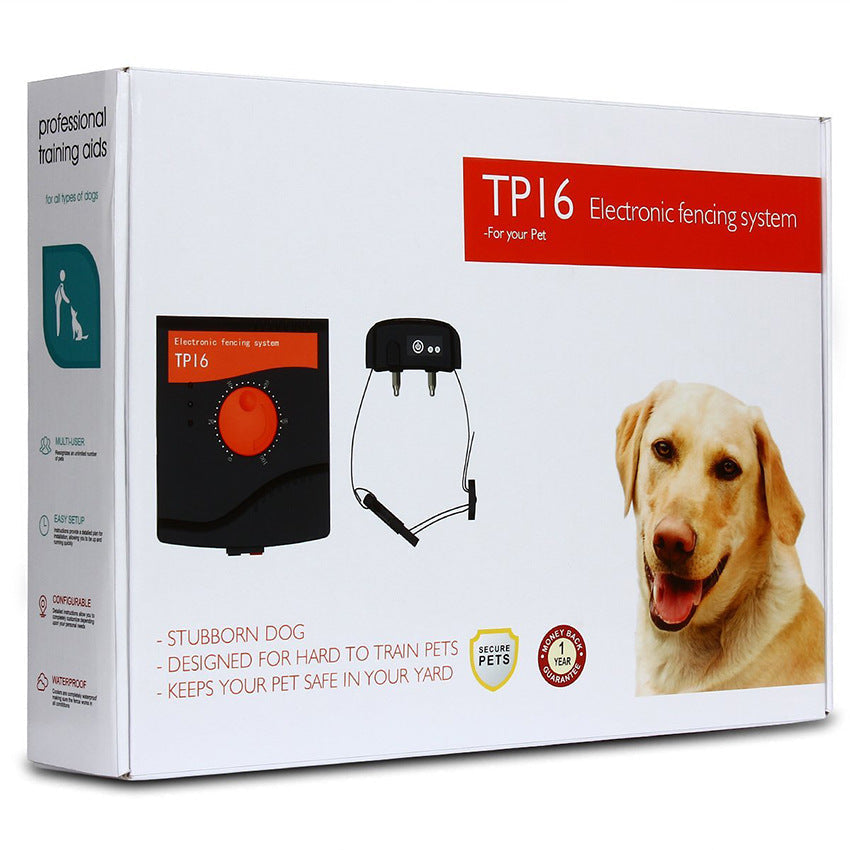 KFX-7895613 Invisible Pet Electronic Fence with Adjustable Sound and Shock Alerts, Waterproof Design