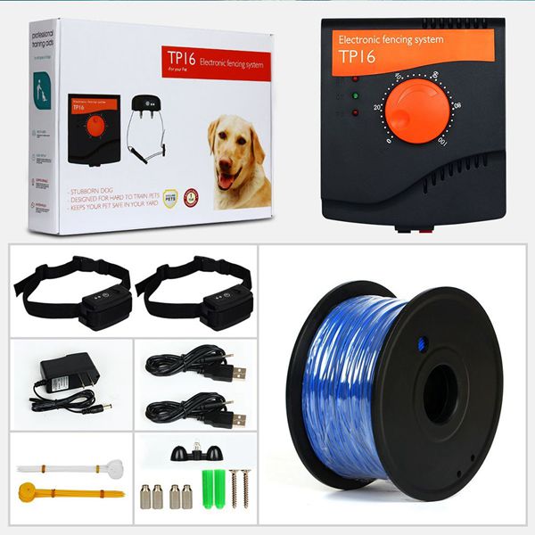 KFX-7895613 Invisible Pet Electronic Fence with Adjustable Sound and Shock Alerts, Waterproof Design