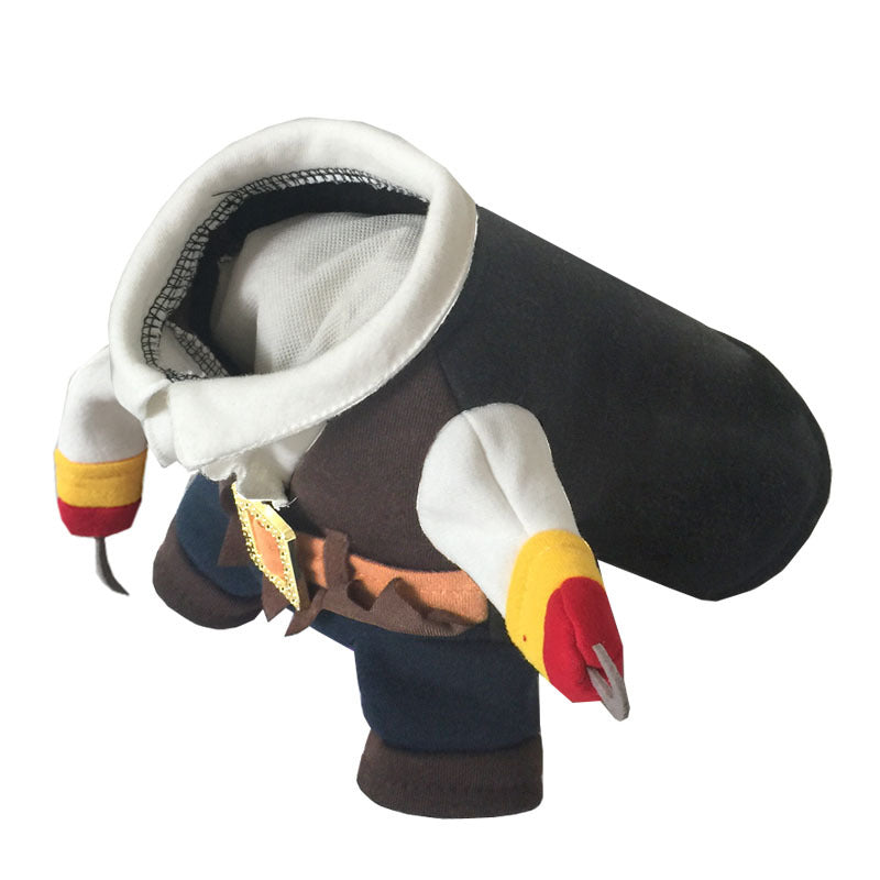 KFX-7896509 Pirate Costume for Dogs - Fun Dress Up Apparel with Size Options XS-XL