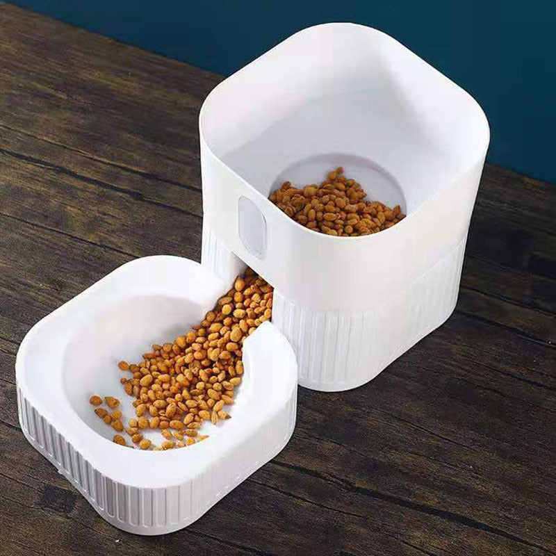 KFX-7898301 Automatic Pet Feeder with Removable and Washable Bowls in Multiple Colors
