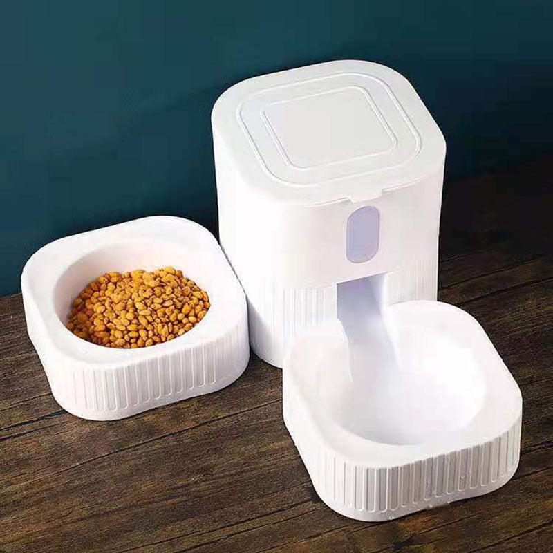 KFX-7898301 Automatic Pet Feeder with Removable and Washable Bowls in Multiple Colors