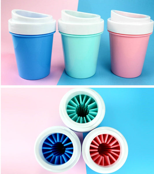 KFX-7899965 Pet Dog Foot Wash Cup for Easy Cleaning | Small & Medium Sizes Available